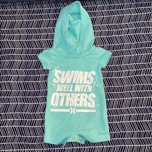 Hurley NB onesie
